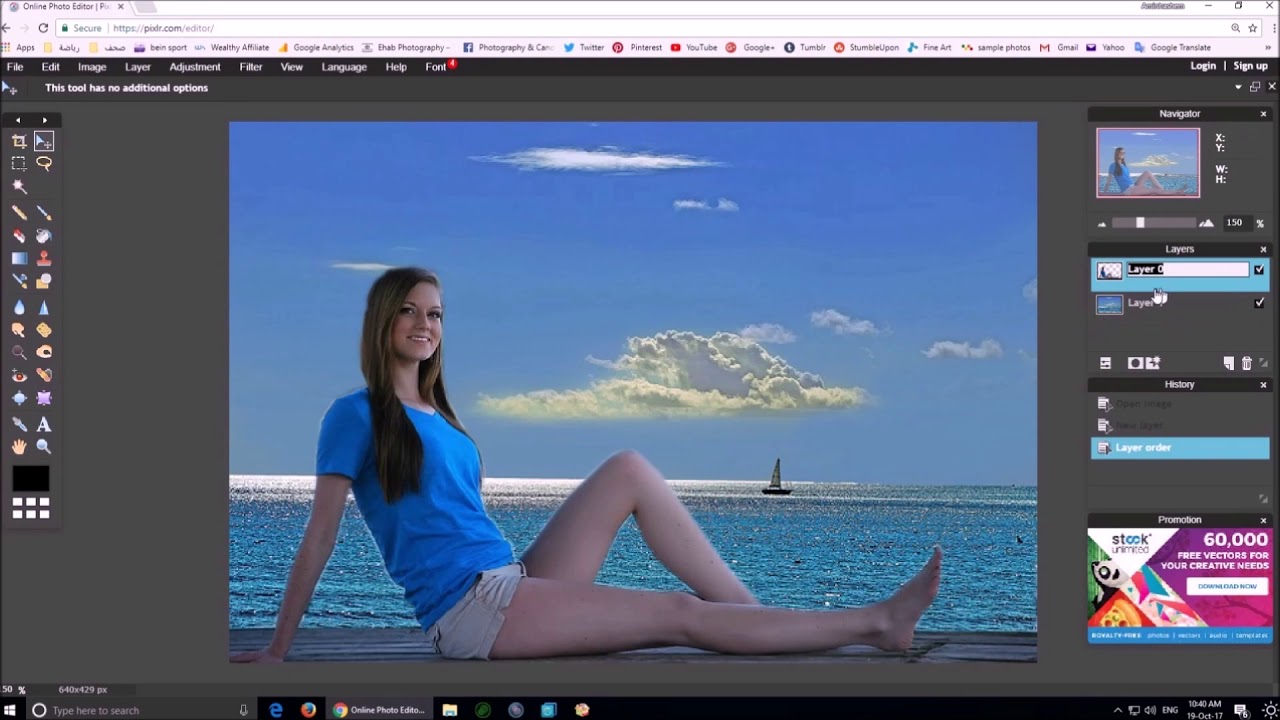 how to combine photos - PIXLR tutorials