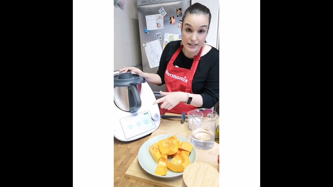 Crema de calabaza en Thermomix