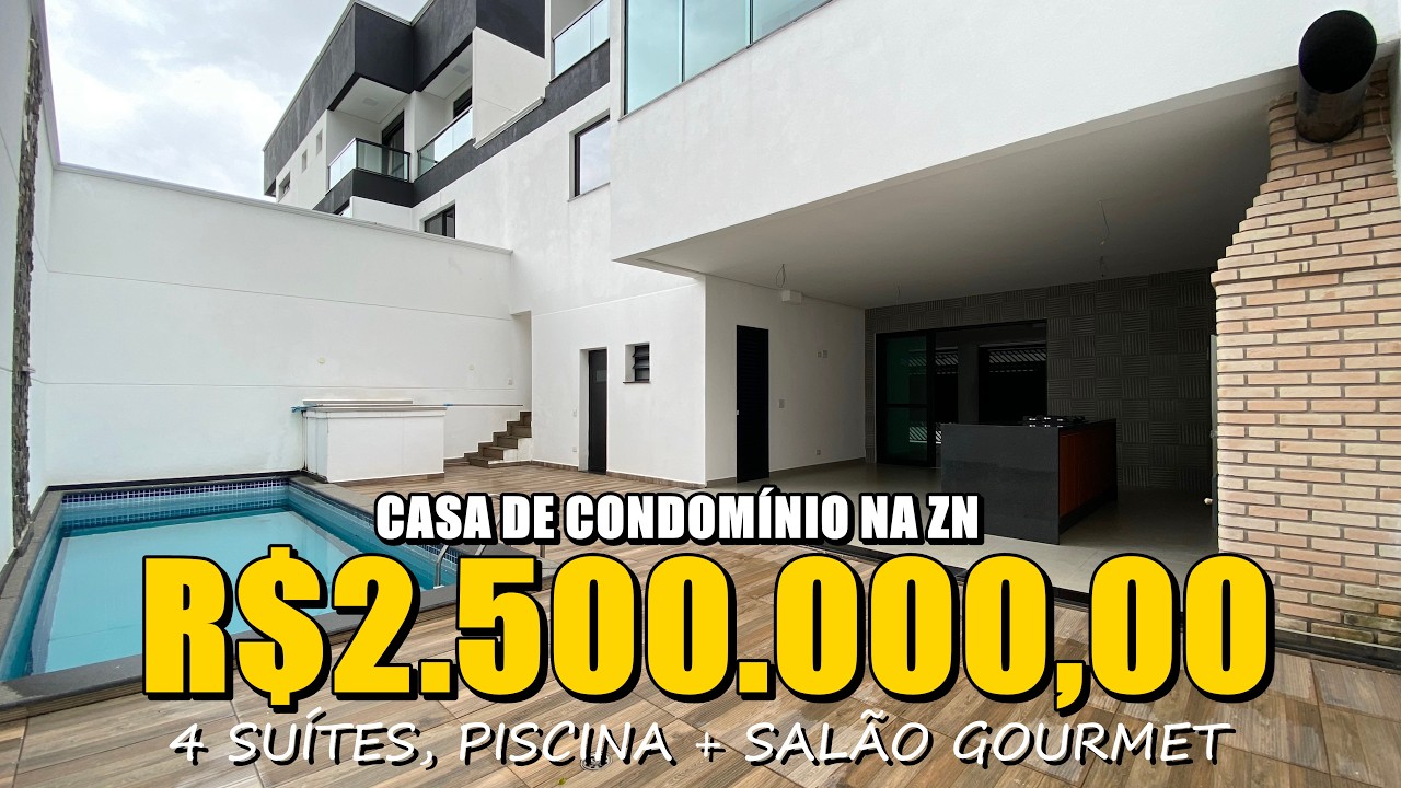 CASA DE CONDOMÍNIO NO TREMEMBÉ A VENDA POR 2.500.000,00 - ZONA NORTE DE SÃO PAULO