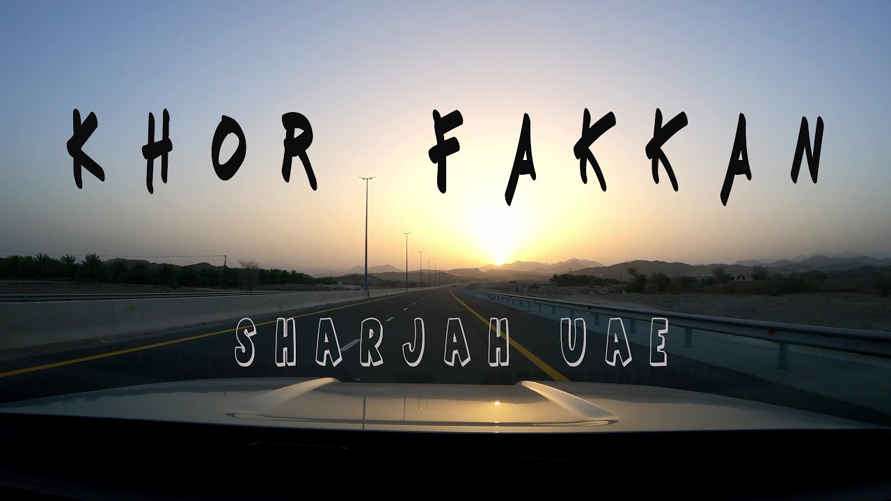 Sharjah UAE - Khor Fakkan with a Beautiful Sunrise | 4K