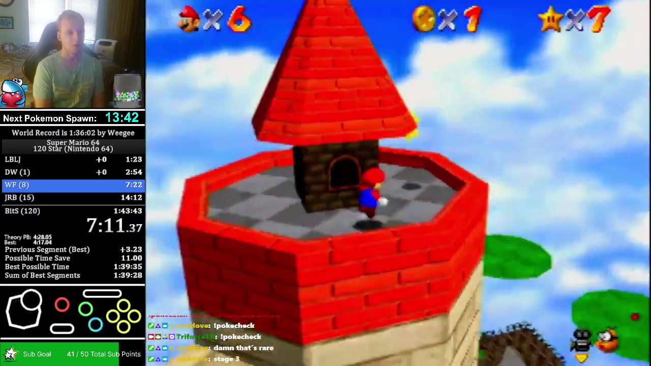 120 Star Speedrun in 1:43:27