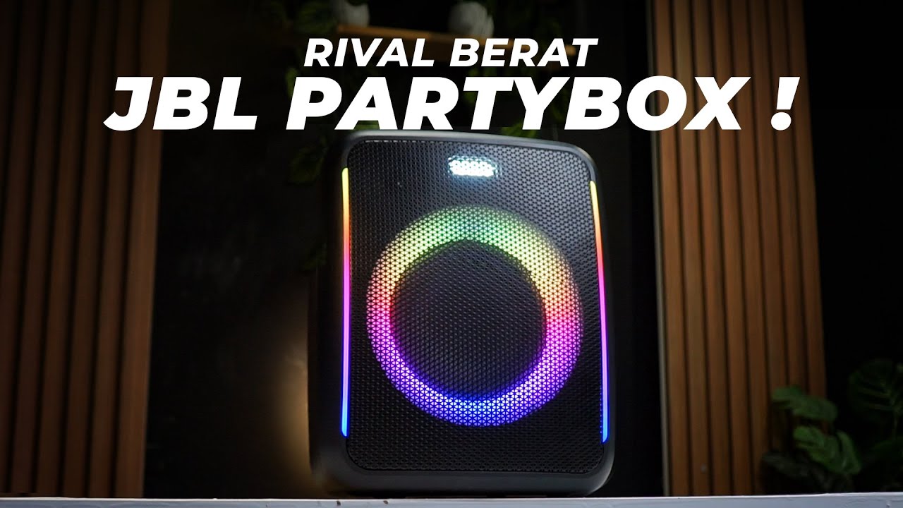Untung belum beli JBL ! Review Eggel Fortis 2 Speaker karaoke RGB Bass nendang power kencang !