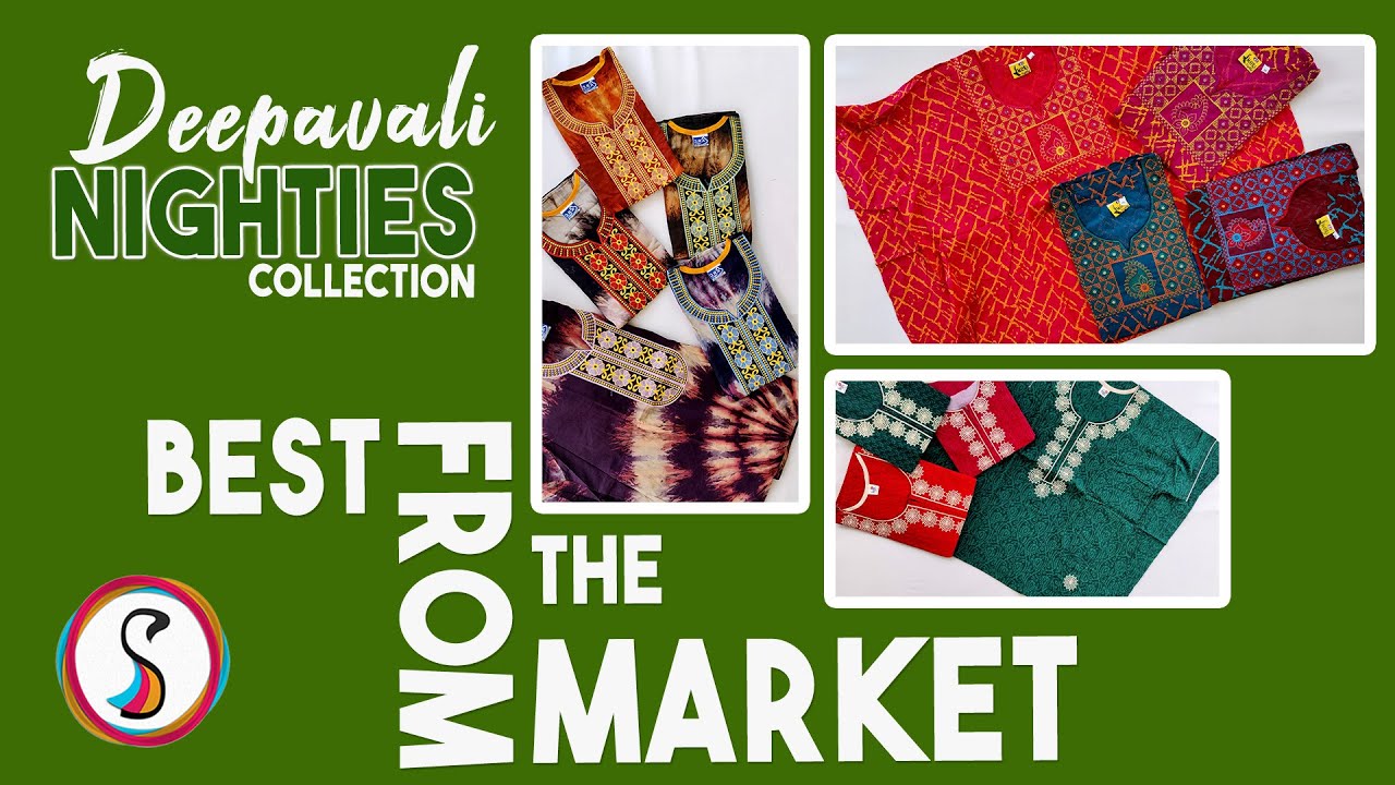 Colourful Cotton Nighty Collections at affordable rates! #nighty #cottonnighty #lowestprices