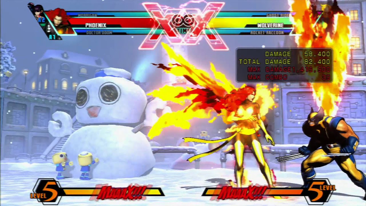 Umvc3- Dark phoenix Combo video