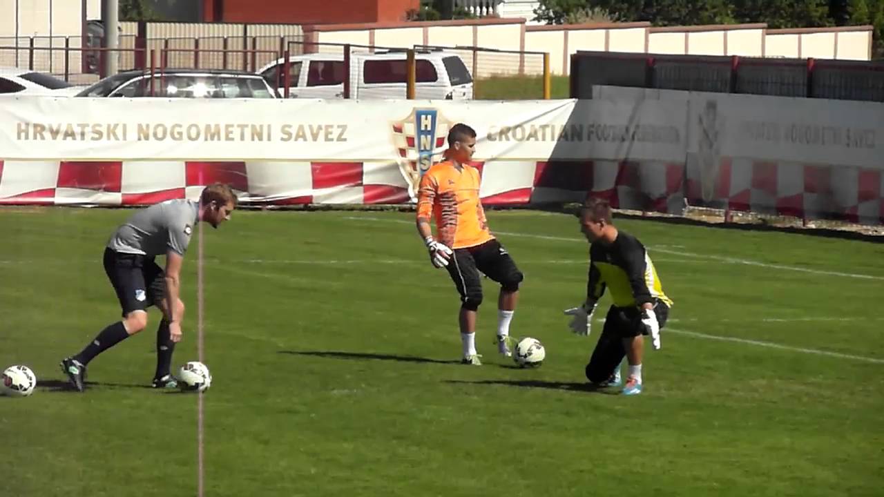 Michael Rechner  1899 TSG Hoffenheim - Goalkeeper training - GK PAST