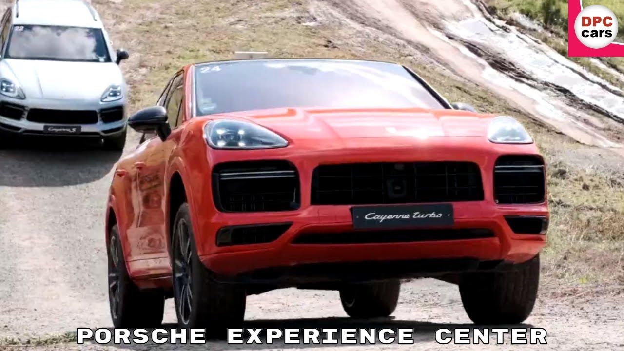 2022 Cayenne at the Porsche Experience Center