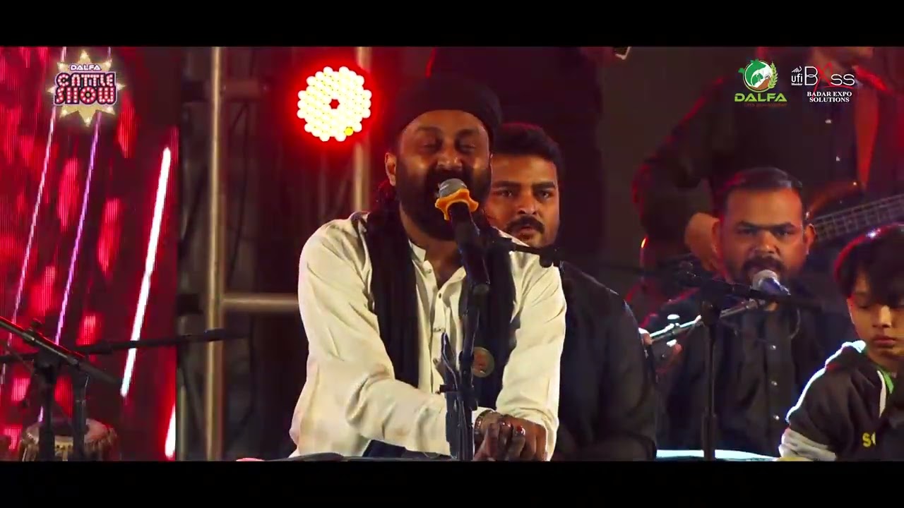 Afzal Sabri Qawwal Presenting a Sufi Night at DALFA Cattle Show Season 3.