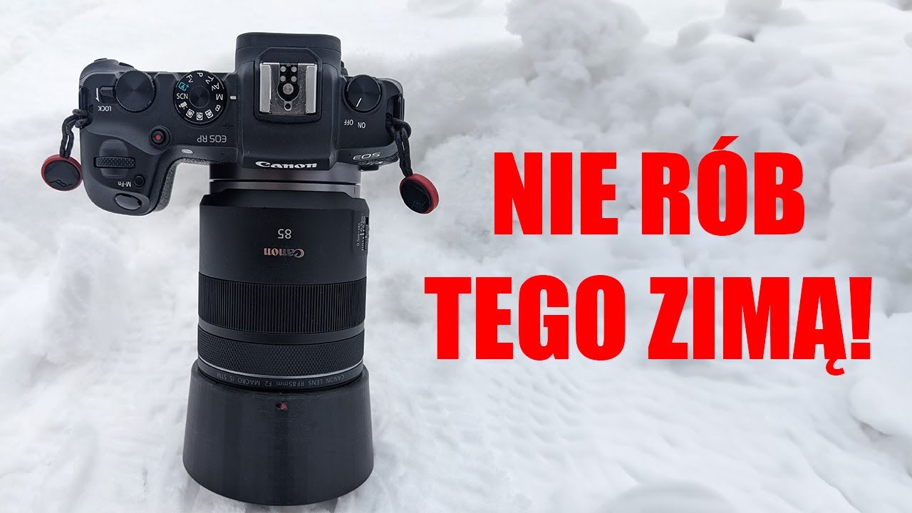 Jak dbać o aparat zimą