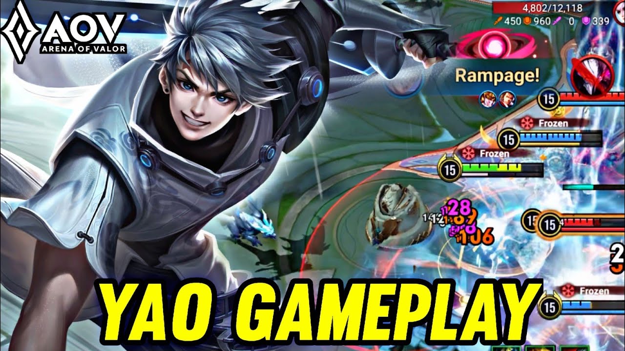 HOK : YAO GAMEPLAY | BEST BUILD - HONOR OF KINGS