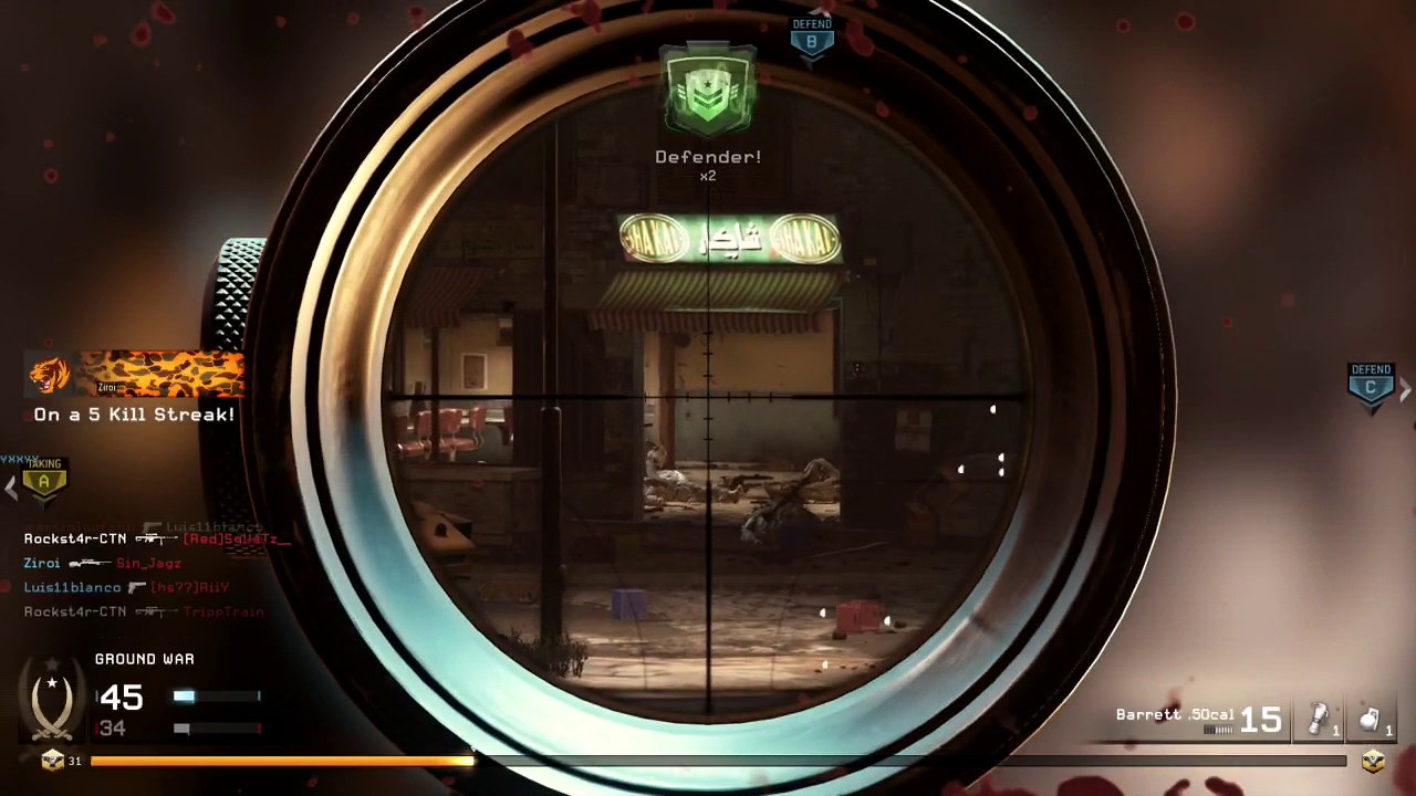 INSANE COD4 REMASTERED SNIPING GAMEPLAY
