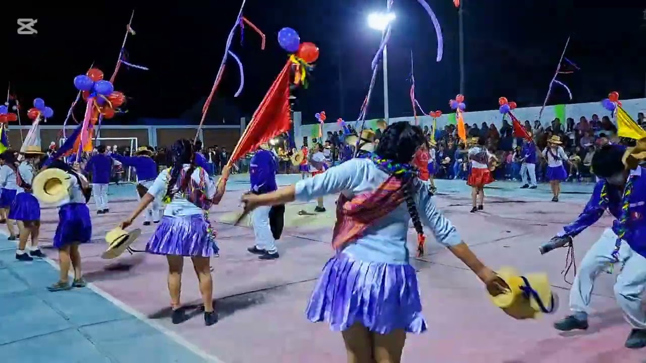 Carnaval de Santiago De Chocorvos Comp. Los Claveles de Huirpacancha ANIVERSARIO DE LOS MORADITOS 💜🤍