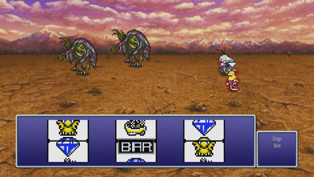 FINAL FANTASY VI - Master Gambler Trophy (pause method)