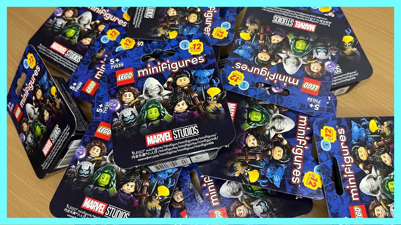 【LEGO MARVEL】I bought 15 packs of "Minifigures MARVEL series 2"!  Can I collect them all?