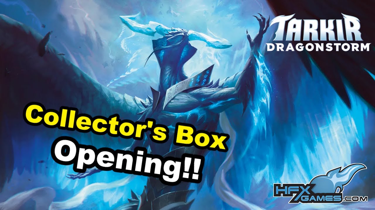 Tarkir: Dragonstorm Collector Booster Box Opening