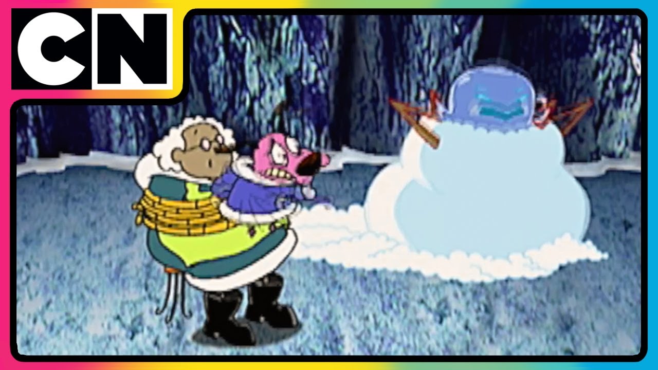 Courage The Cowardly Dog🐶| Snowman’s Coldest Trap!☃️| 90s Cartoon | @cnindia