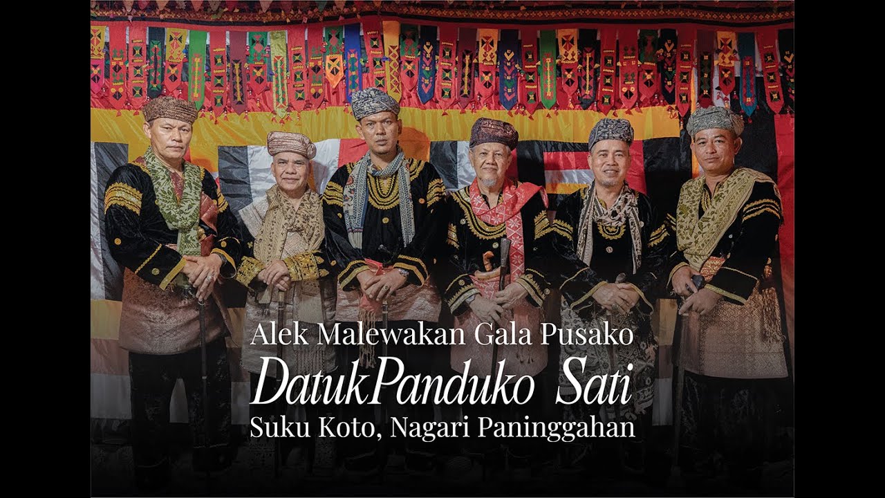 Malewakan Gala Pusako Datuk Panduko Sati, Suku Koto, Nagari Paninggahan.
