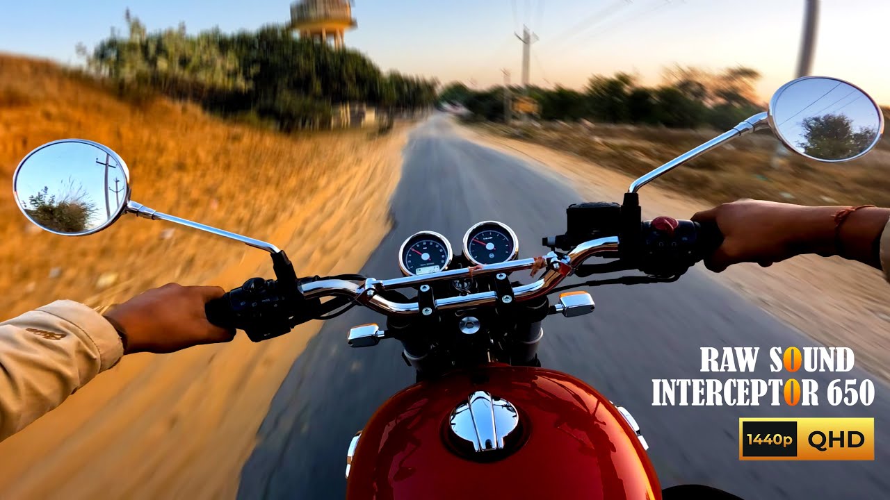 9 Minutes of Pure Riding Joy | Interceptor 650 POV Ride | Raw Exhaust Sound