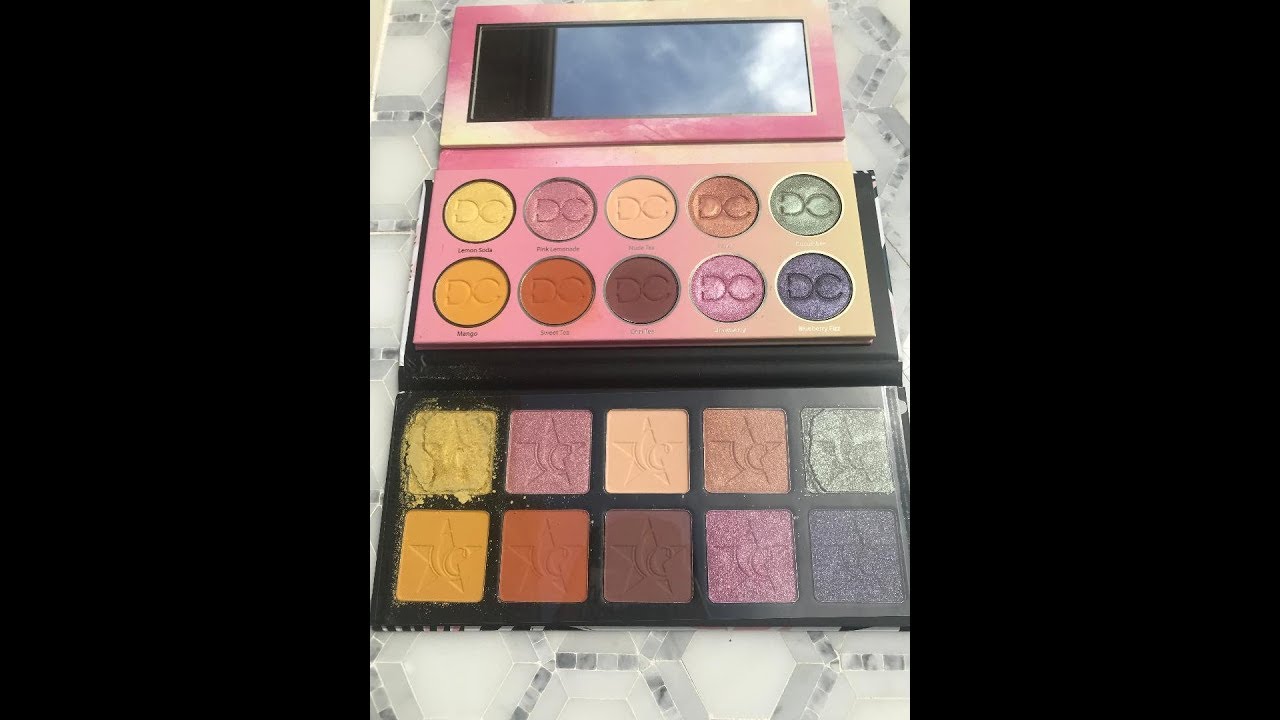 Battle of the Palettes: Dominique Cosmetics Lemonade Palette VS. CColor Cosmetics Unisex 5 Palette