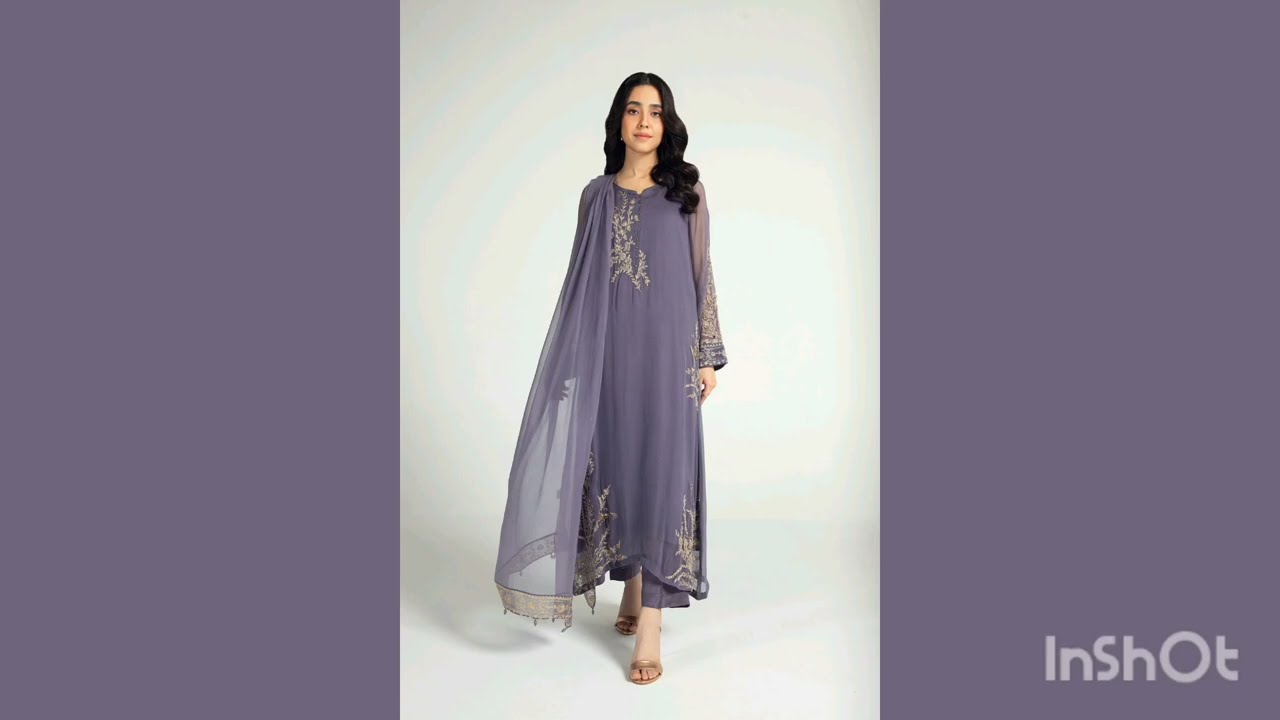 stylish Long Kameez Designs Winter 2026 / Very Beautiful Dress Designing for Winter/Dress Designs