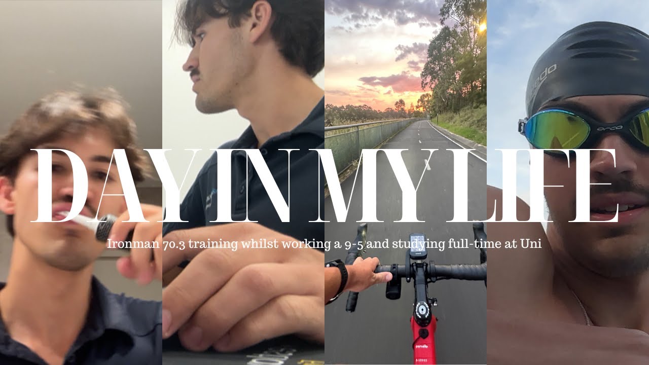 Training for Ironman 70.3 While Working 9-5 & Studying Full-Time | Day in My Life at 20