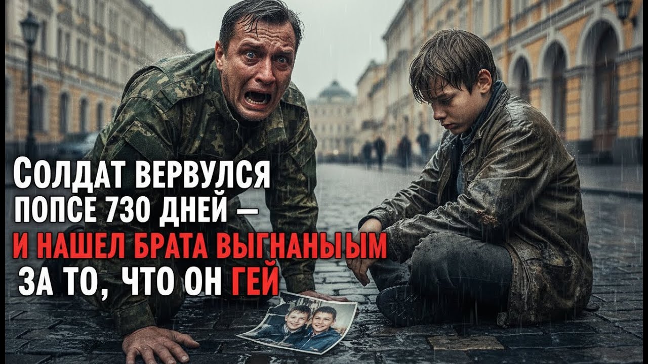 СОЛДАТ ВЕРНУЛСЯ ПОСЛЕ 730 ДНЕЙ — И НАШЕЛ БРАТА ВЫГНАННЫМ ЗА ТО, ЧТО ОН ГЕЙ