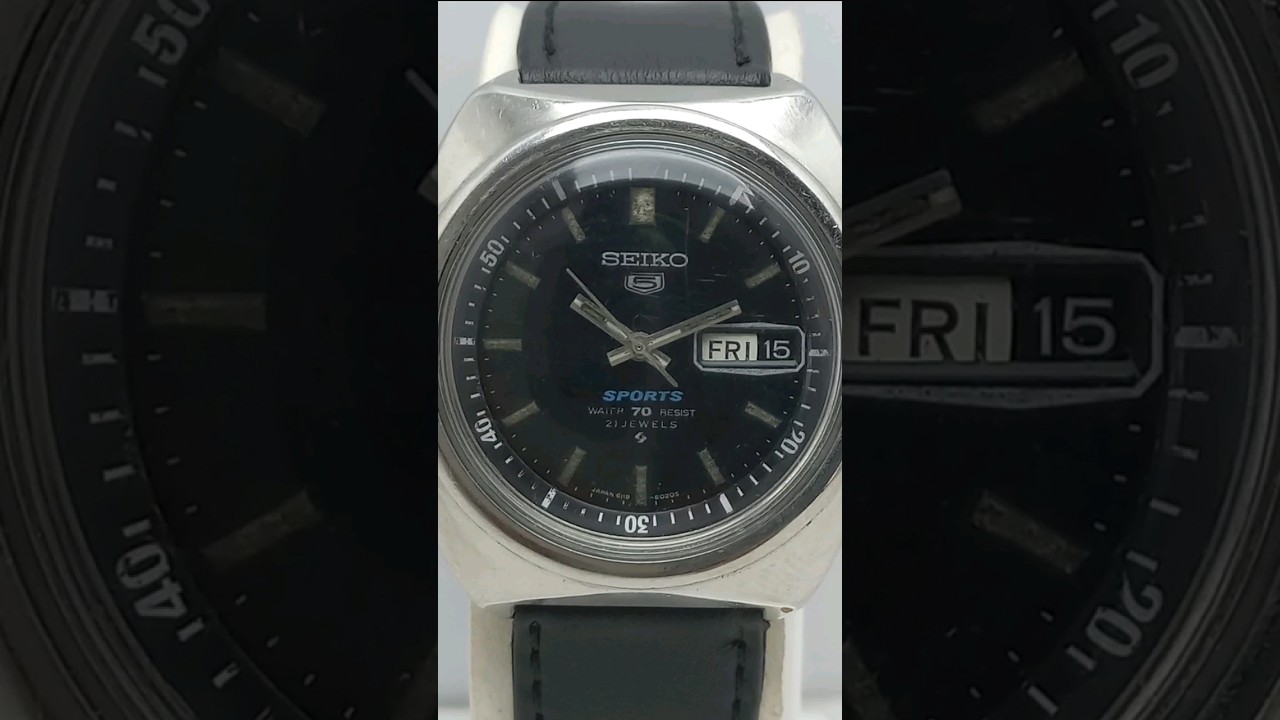Seiko 5 Automatic 6119-6023 Sports watch #fwg #seiko #vintagewatch