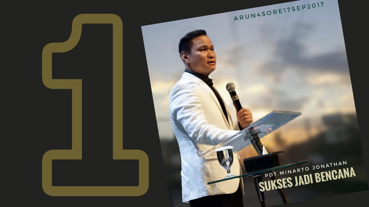 Pdt. Minarto Jonathan Sth, sukses membawa bencana - GBI Aruna 5PM (part#1)