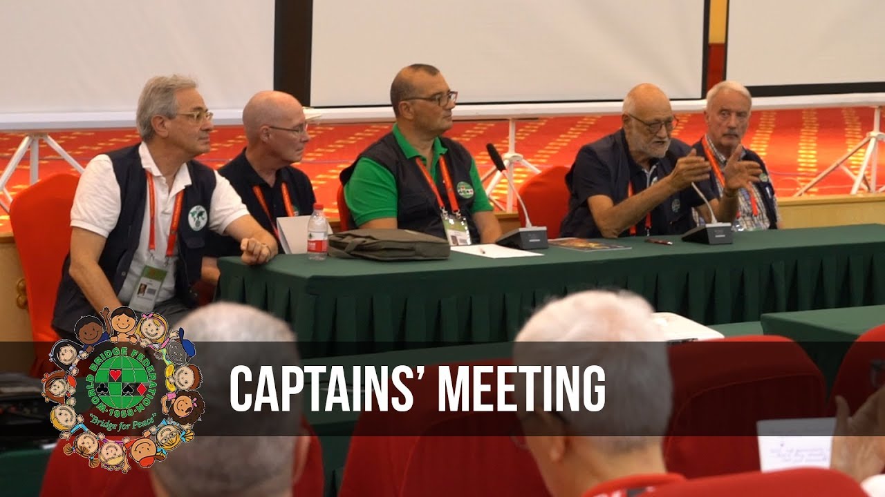 Captains' Meeting
