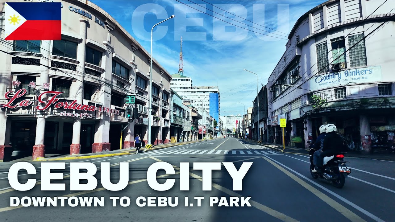 CEBU CITY: Clean, wider Sidewalk, Clear Road Signs and Pavement Markings along Osmeña Blvd