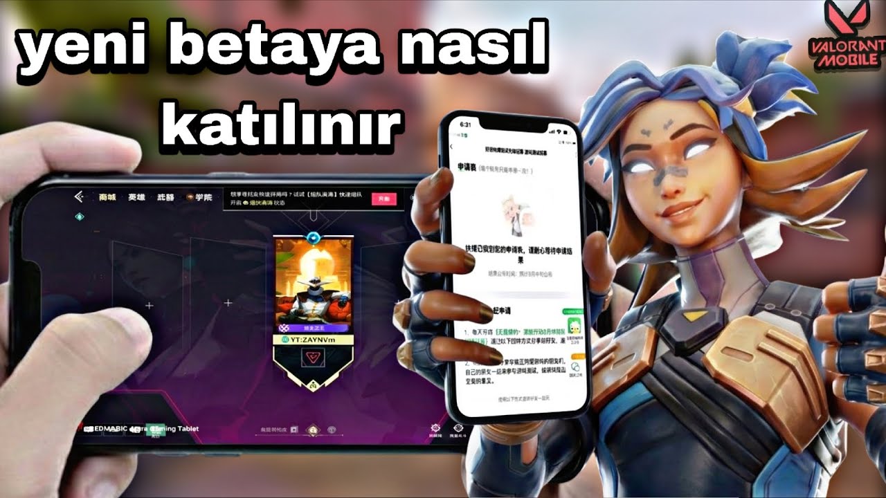 VALORANT MOBILE GİZLİ BETA AÇILDI! 🤫 (Yapamayanlar için detaylı video) 📲