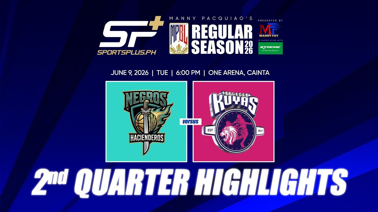 Bulacan Kuyas vs. Negros Hacienderos - 2nd Quarter Highlights