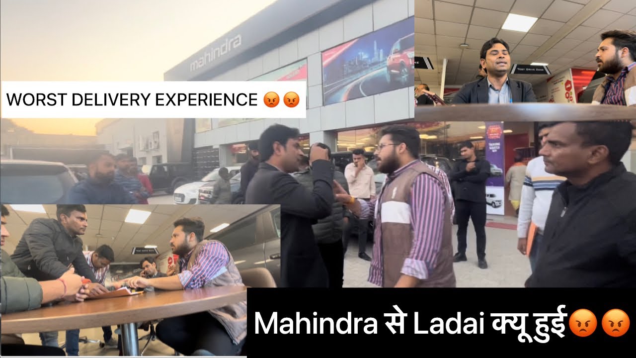 Worst Delivery Experience By Mahindra 😡😡@Mahindra Finance@Mahindra Group ​⁠