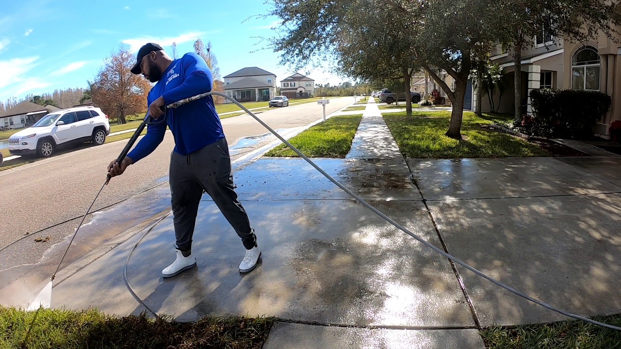 pressure washing & installing Downstream Injector kit (Super Suds Sucker)