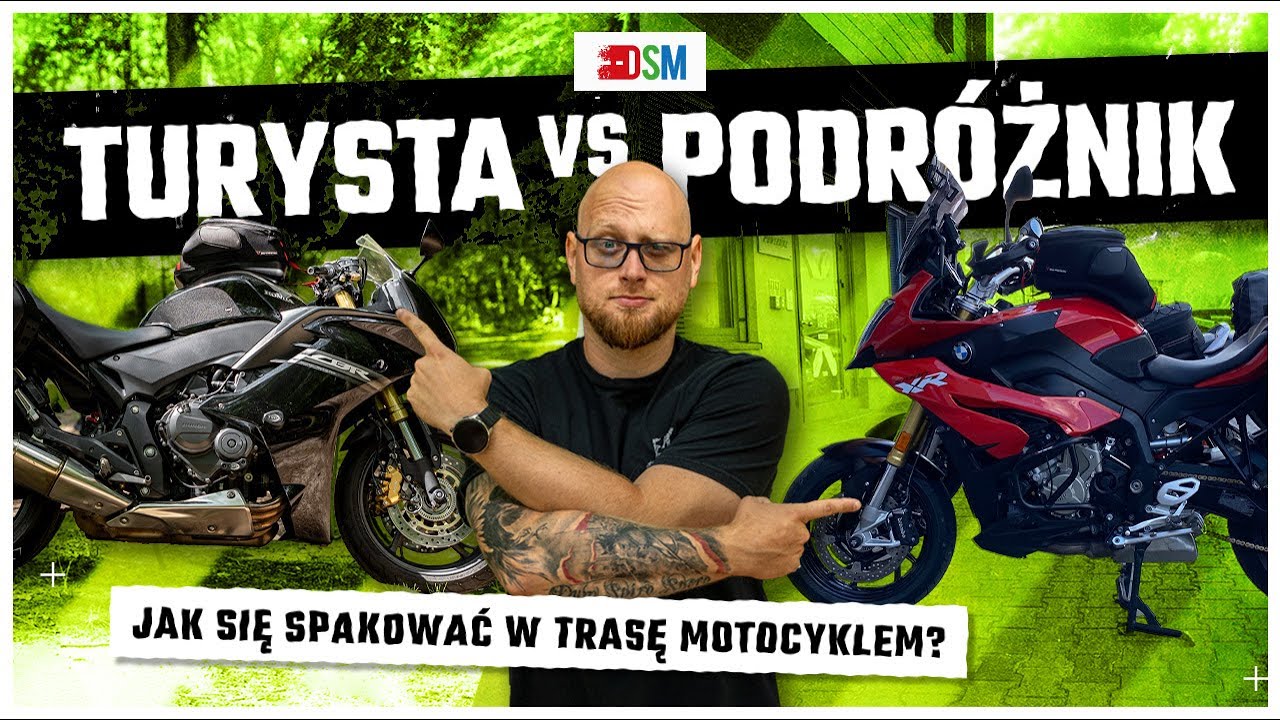 JAK się SPAKOWAĆ w TRASĘ MOTOCYKLEM?