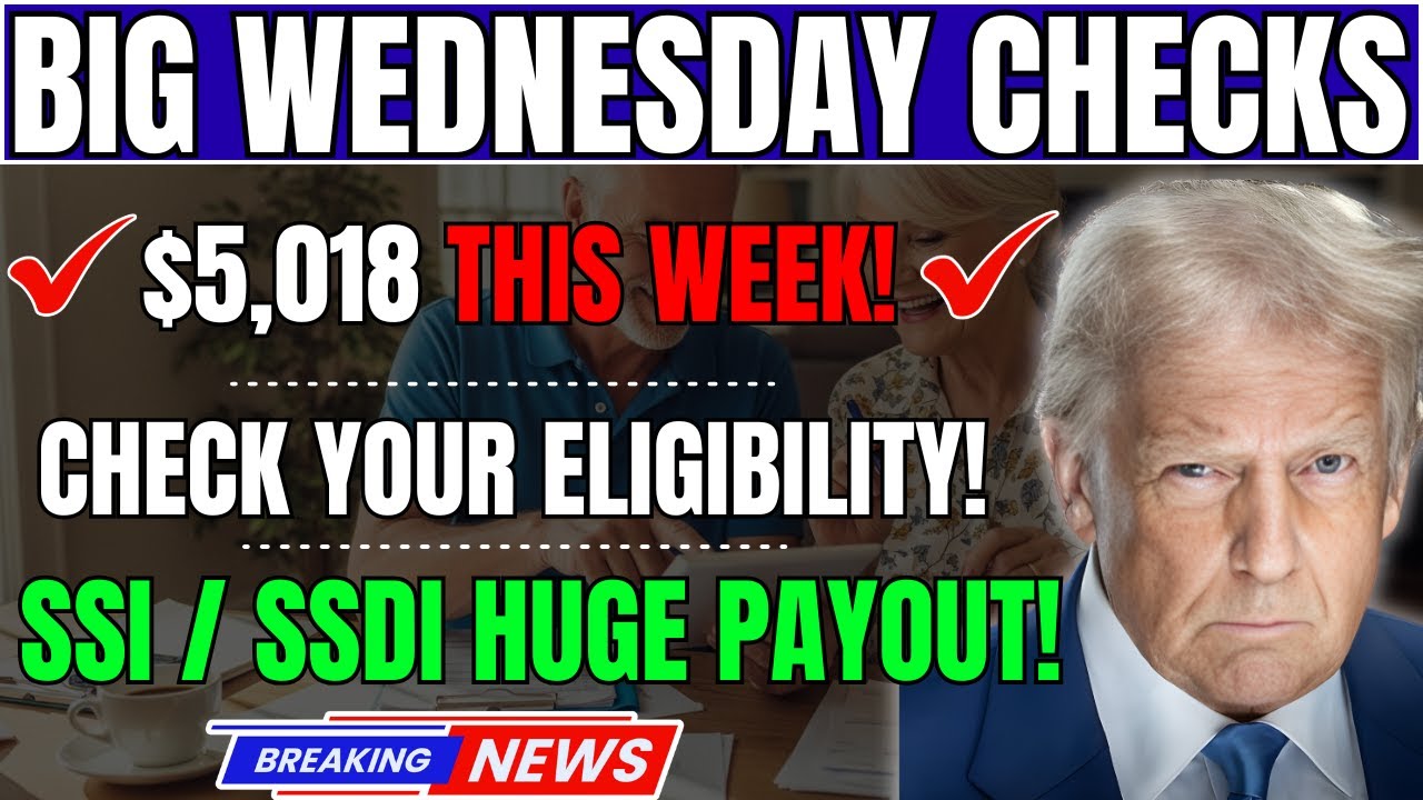 💵 Social Security Sends Out Payments Up to $5,018 This Wednesday &mdash; Who Qualifies?