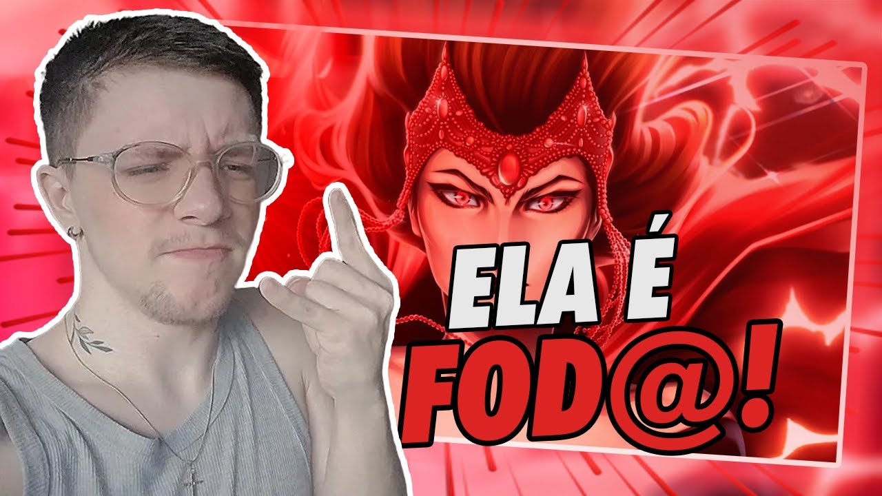 (EU AMO ELA!) REAGINDO ao Feiticeira Escarlate (Marvel Comics) - DARKSIDE | D.Y.A | REACT | CROUD
