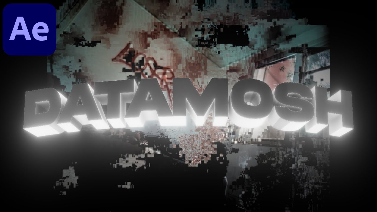 How To DATAMOSH In After Effects (In-Depth Tutorial)