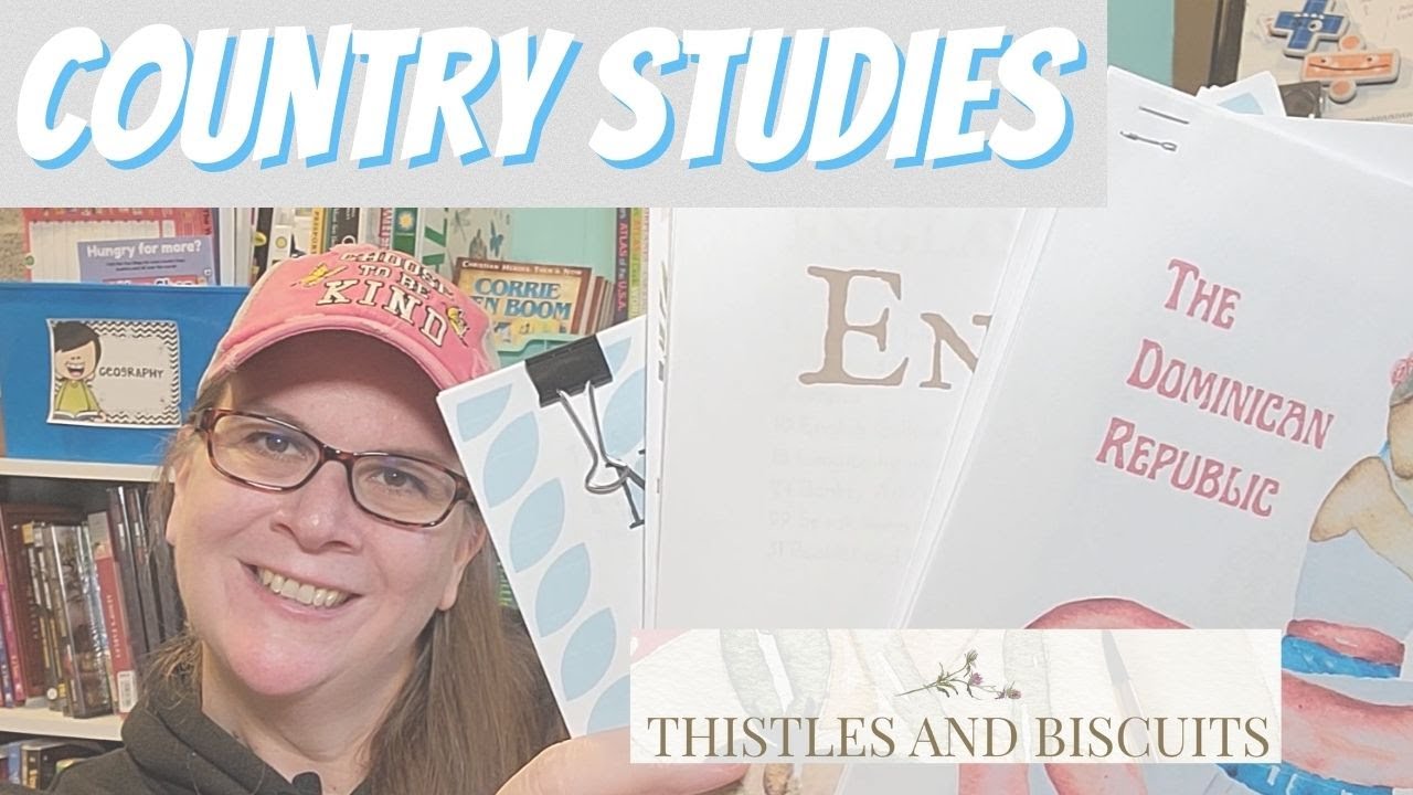 Thistles and Biscuits Country Unit Studies FLIP THROUGH and REVIEW