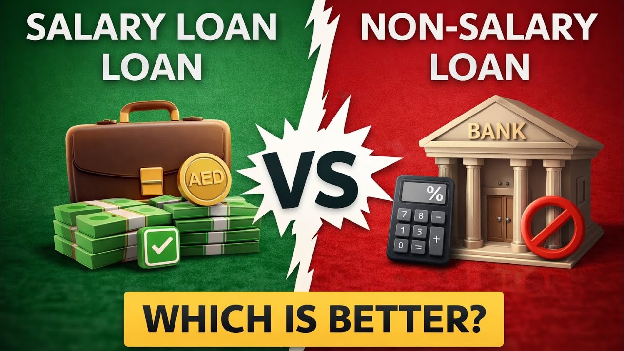 Salary Transfer vs Non-Salary Transfer Loan UAE | Full Guide 2026 | UAE Money Master 