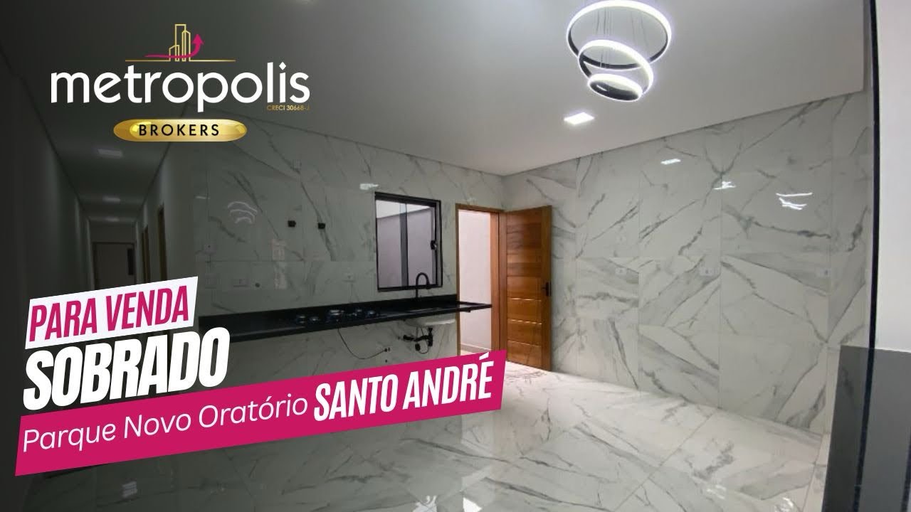 Sobrado à venda bairro Parque Novo Oratório | Santo André