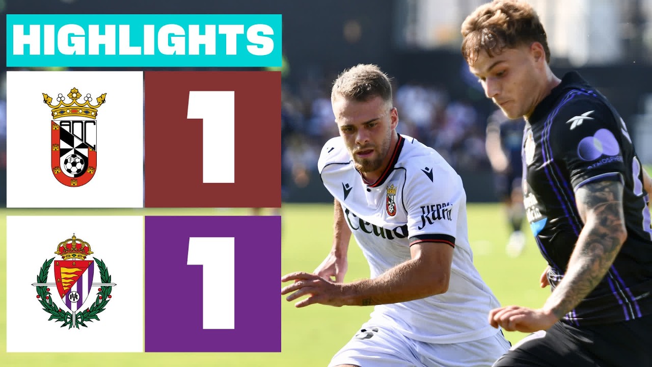 AD CEUTA FC 1 - 1 REAL VALLADOLID | RESUMEN LALIGA HYPERMOTION