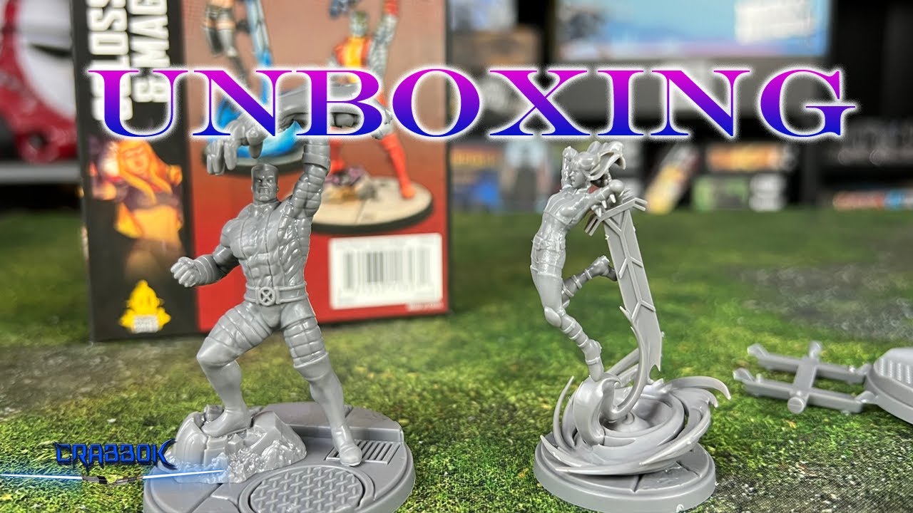 Colossus & Magik - Marvel Crisis Protocol Unboxing