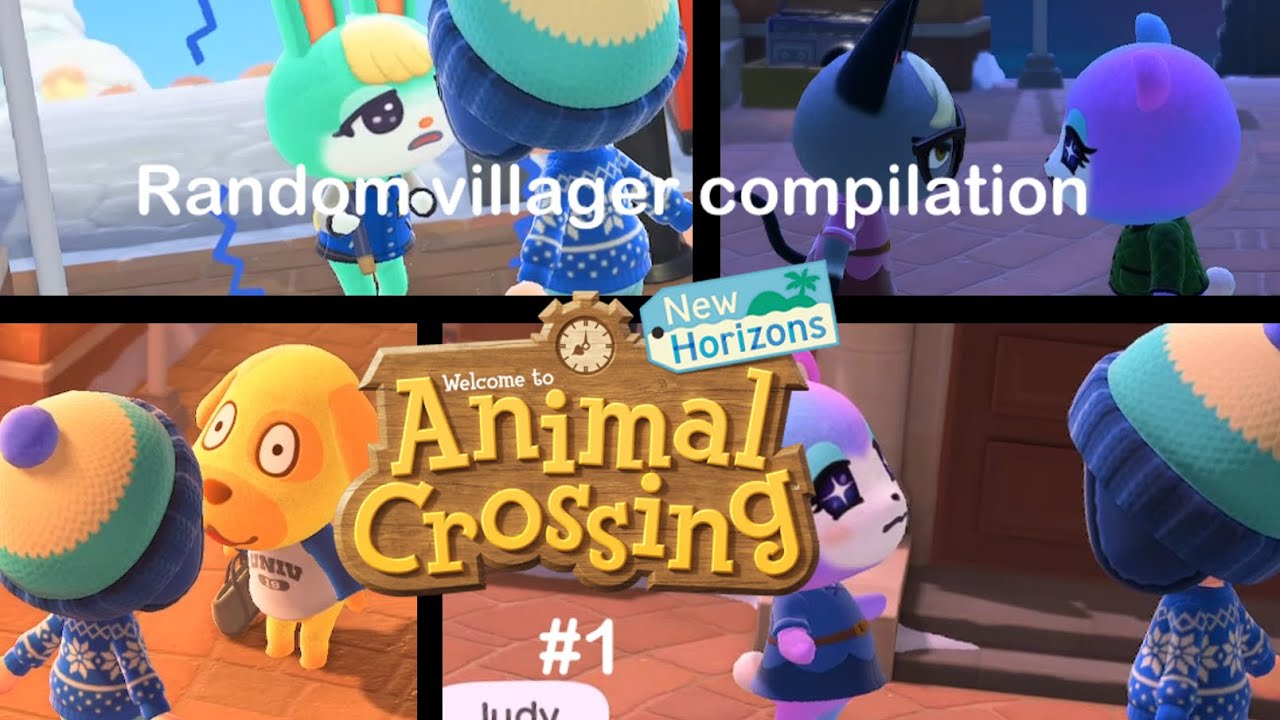 Cute Villager Moments in ACNH #1