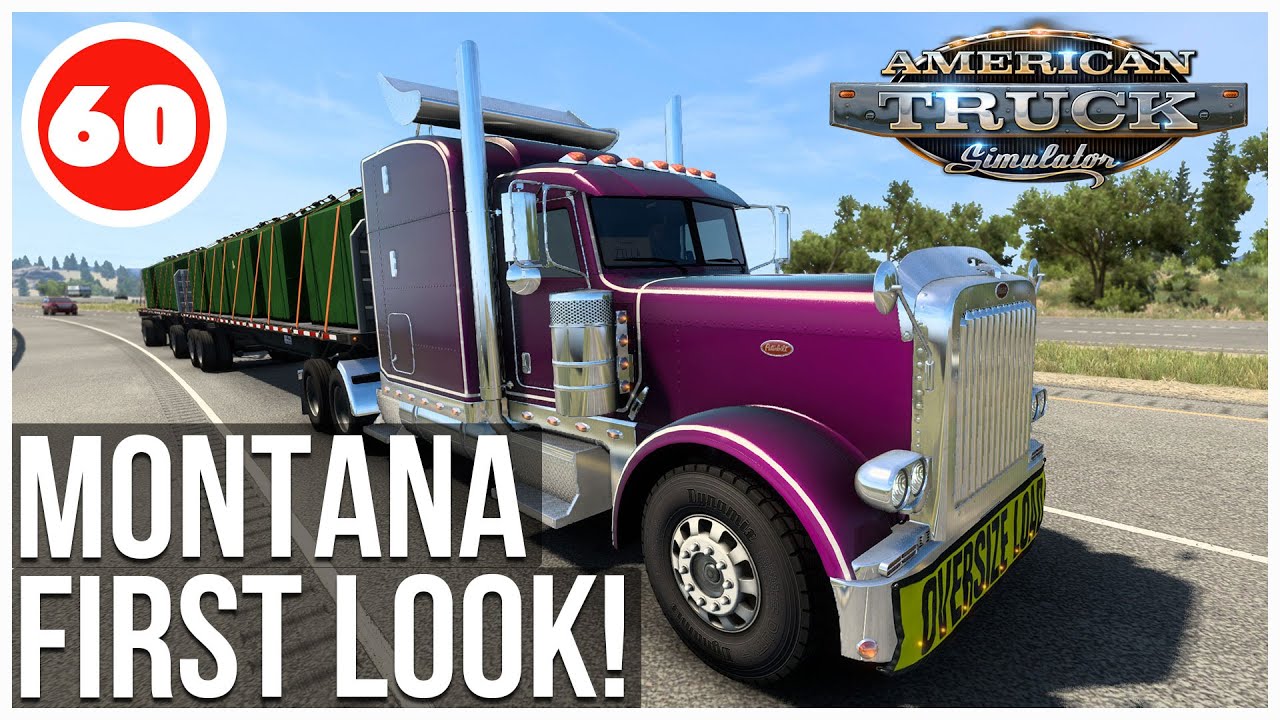 ATS | Montana First Look Gameplay DLC | American Truck Simulator Career | Episode 60
