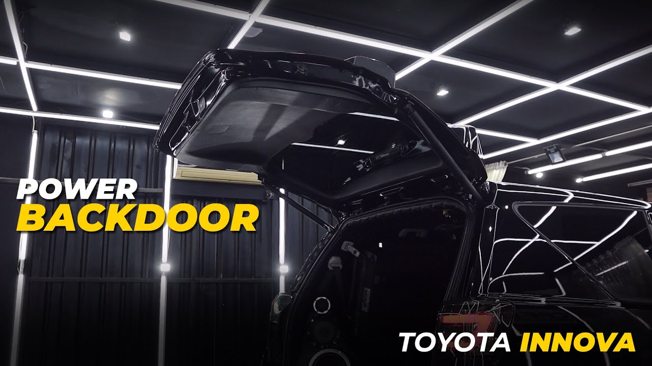Pemasangan Power Backdoor &ndash; Toyota INNOVA