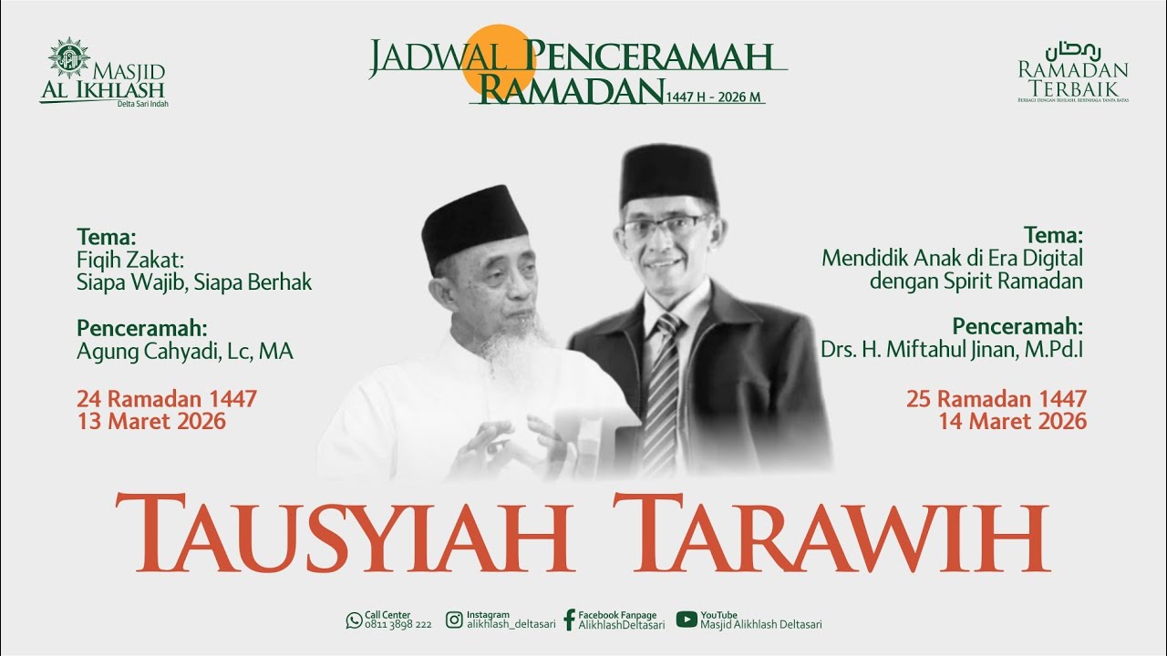 Fiqih Zakat: Siapa Wajib, Siapa Berhak  -  