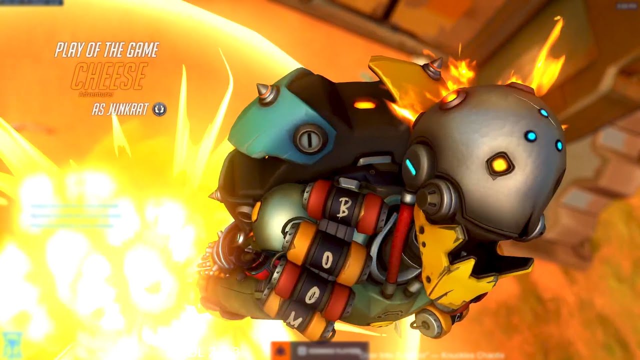 AQUAMARINE CARRY JUNKRAT - POTG! [ OVERWATCH 2 SEASON 8 TOP 500 ]
