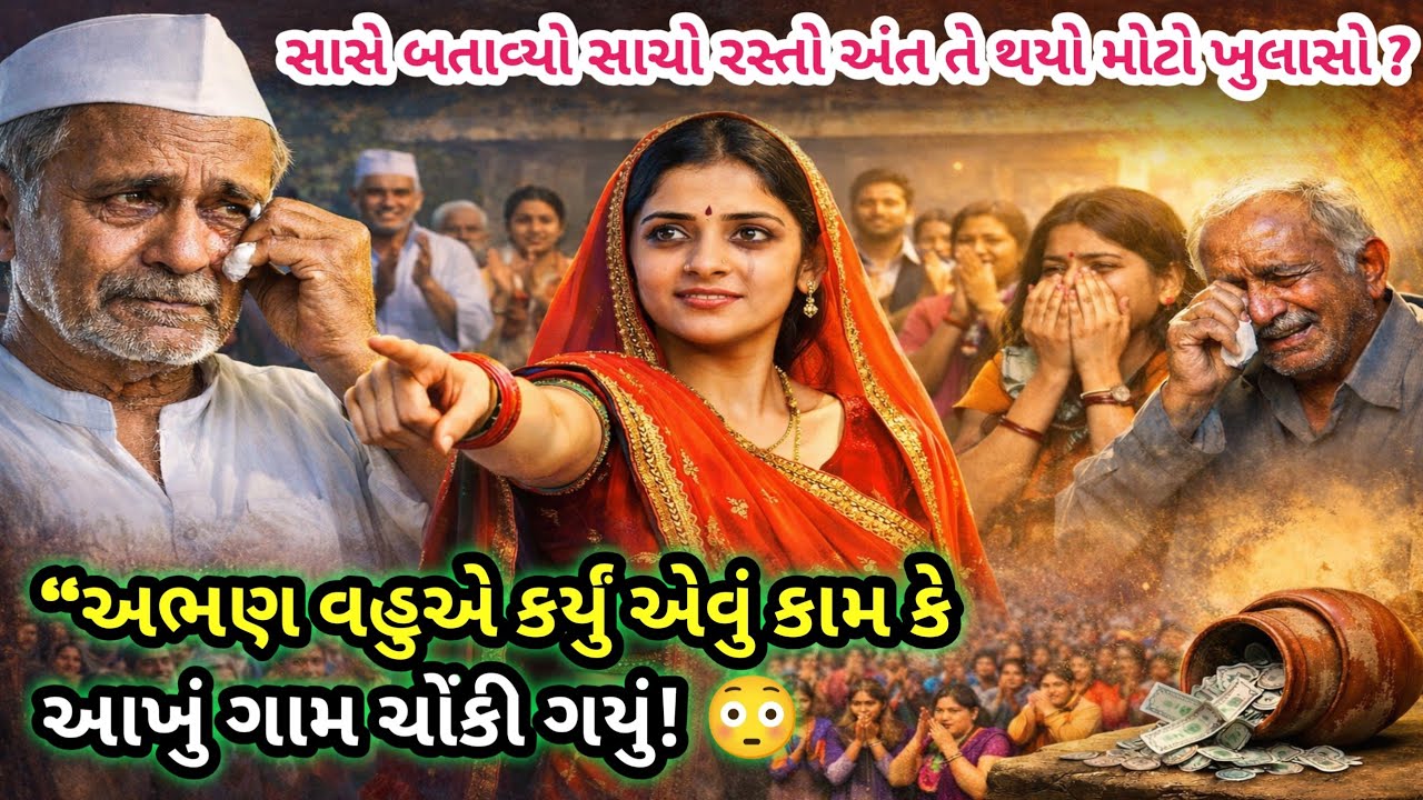 💫  “અભણ વહુએ કર્યું એવું કામ કે આખું ગામ ચોંકી ગયું! 😱 | સાસે બતાવ્યો સાચો રસ્તો | સત્ય ઘટના” 