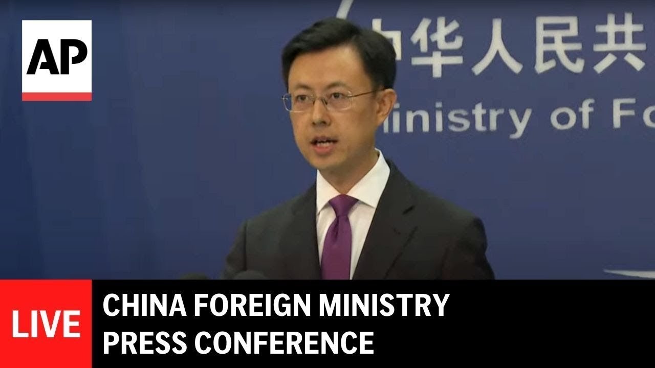 LIVE: China foreign ministry press conference