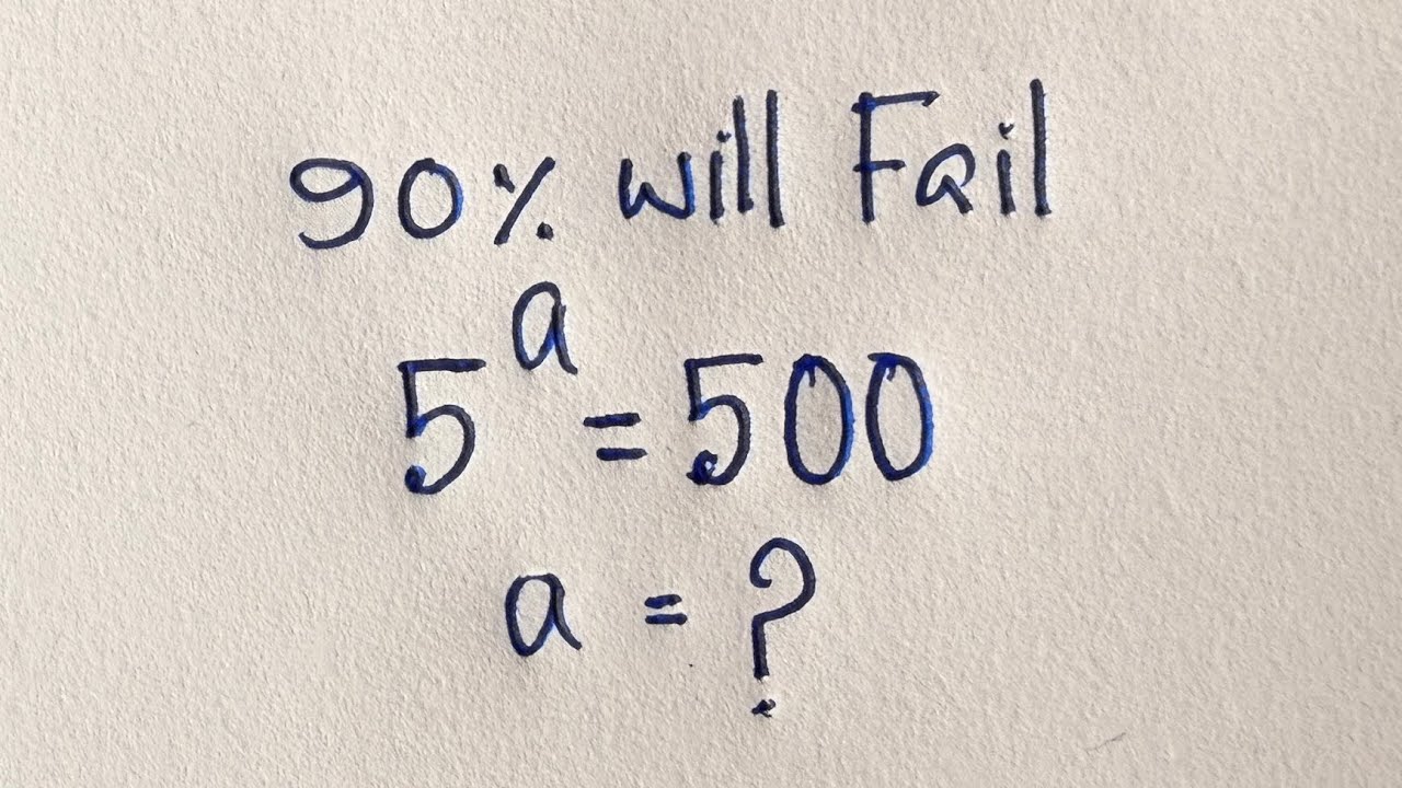 Japanese | A tricky Exponential Maths Question | Maths Olympiad |